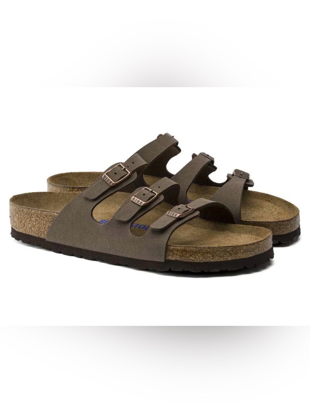 Birkenstock Women’s Florida Soft Footbed Mocha Size 6-6.5 (37)